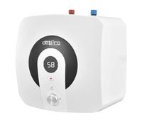 DeXpro 2kW Undersink Unvented Water Heater, Rapid Heat Up, Enamel Coating, Rust Proof, Corrosion Resistant, Insulated Tank, Digital Temperature Display for Residential and Commercial Use, 6 Litre