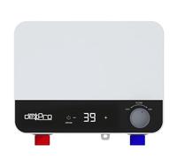 DeXpro 7.5kW Inline Electric Instant Water Heater, Tankless Hot Water Dispenser, Oversink/Undersink Installation Ideal for Commercial Use, Digital Temperature Control | DXI75DT