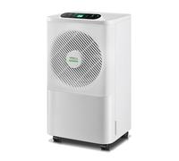 DeXpro Delux Digital Dehumidifier & air purifier with activated carbon filter to prevent damp and condensation, auto mode, laundry mode, 24 hour timer, LCD display with touch control, 2 litre