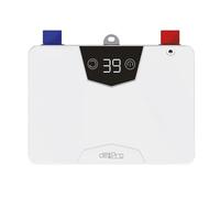 DeXpro Inline Electric Instant Water Heater, Tankless Hot Water Dispenser, Oversink/Undersink Installation Ideal for Commercial Use, Digital Temperature Control (5.5kW DXI55DT)