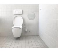 Dexpro Mini Jumbo Toilet Roll Dispenser With Safety Lock