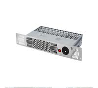 DeXpro Plinth Fan Heater, 2kW | 3 Settings with Remote Control | Stainless Steel