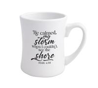 Dexsa He Calmed My Storm Designer Coffeehouse Mug, 19oz