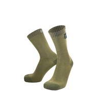 DexShell Ultra Thin Crew Waterproof Cycling Socks - Olive Green / XLarge