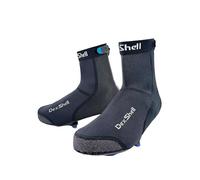 DexShell Heavy Duty Biking Overshoes for Men and Women, Waterproof Neoprene Cycling Shoe Covers for Cold Season, Unisex MD, Black