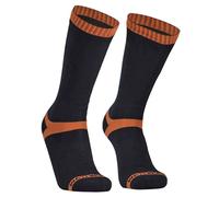 DexShell Hytherm Pro Socks - Black Tangelo stripe XL