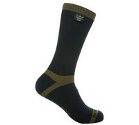 (XL, Olive/Green Stripe) Dexshell Unisex Waterproof Trekking Socks (1 Pair)