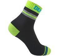 DexShell Pro Visibility Socks - Waterproof socks Black / Hi Vis Yellow S (36 - 38)
