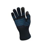 DexShell Waterproof Ultralite Knit Gloves Touchscreen Tips In Black X-Large