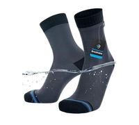 DexShell Waterproof Everyday Socks for Men & Women, Breathable Quarter Crew Socks for Walking, Commuting, Rain & Wet Weather - SDS Grey, Unisex X Large
