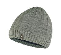 DexShell Waterproof Beanie Heathered Rib Acrylic Outer Membrane Lined Fleece Liner for Men and Women, Shark Skin Grey, One Size (56-58cm)