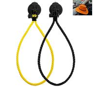 Dexspoeny 2Pcs Cowboy Hat Holder for Trucks,Hat Mounts for Vehicle SUV Car Accessories, Universal Hat Rack Hat Hanger with Suction Cup Keeps Your Hat Safe On Dash Board, Door, Window
