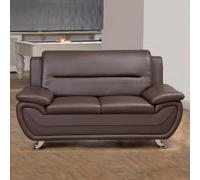 Artemis Home Dexter 2 Seat Sofa - Brown, Brown
