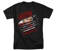 Dexter - Blood Never Lies - Adult Unisex Short Sleeve T-Shirt - Black