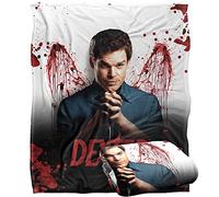 Dexter Blood Never Lies Silky Touch Super Soft Throw Blanket 152 X 127 cm, White
