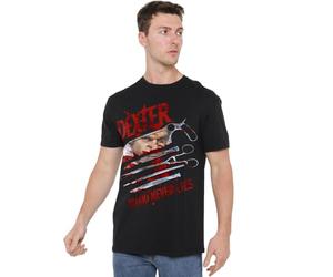 Dexter Blood Never Lies Unisex T Shirt, Black, X-Large