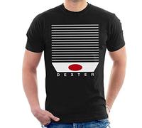 Dexter Blood Slides Minimal Men's T-Shirt Black