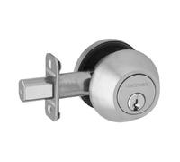 Dexter by Schlage JD60630 Single-Cylinder Deadbolt, Satin Stainless Steel by Schlage Lock Company