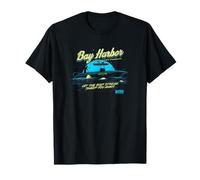 Dexter Cotton Black Fishing T-Shirt, Adult, Unisex, Short Sleeve, Small, Classic Fit