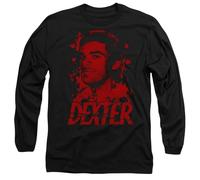 Dexter - Dexter (Hall) Born in Blood Mens Long Sleeve T Shirt, Black, Large