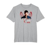 Dexter Good or Bad T-Shirt, Men's Big and Tall, Heather Grey, 3X Tall