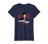 Dexter Good or Bad T-Shirt, Women, Navy Blue, Large