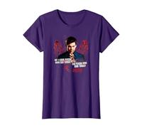 Dexter Good or Bad T-Shirt, Women, Purple, Large