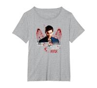 Dexter Good or Bad T-Shirt, Women's Plus, Heather Grey, 3X