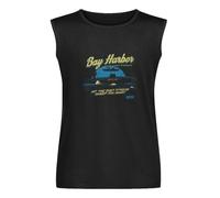 Dexter Moonlight Fishing Mens T-Shirt Unisex Sleeveless Tops Black Vest Tank Tee XXL