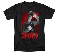 Dexter - See Saw - Adult Unisex Short Sleeve T-Shirt - Black