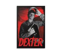 Dexter TV Vintage Movie Poster Canvas Wall Art - Dark Humor And Engaging Design, Perfect for Quirky Bedroom Or Living Room Decor Poster Canvas Wall Art For Living Room Bedroom Gaming Room Office Poste