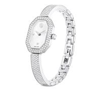 Swarovski Dextera Bangle watch, Swiss Made, Metal bracelet, Silver Tone, Stainless steel