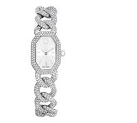 Dextera Chain Watch- female- Swarovski- Watches- Gray- ONE SIZE- Accessories ONE SIZE