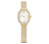 Dextera octagon watch, Swiss Made, Metal bracelet, Gold tone, Gold-tone finish