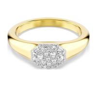 Dextera ring, Mixed cuts, White, 18K gold finish