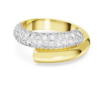 Dextera ring, White, 18K gold finish