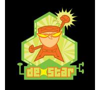 Dexters Lab DexStar Hero Men's T-Shirt - Black - 3XL