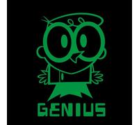 Dexters Lab Green Genius Women's T-Shirt - Black - XL