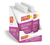 Dextro Energy Blackcurrant Flavour Dextrose Drink | 18g of Fast Acting Glucose | Liquid Alternative to Dextro Glucose Tablets | Ready to Drink, Easy to Consume and Re-Sealable | 50ml Pack of 16