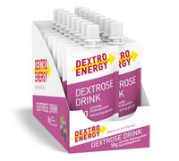 Dextro Energy Blackcurrant Flavour Dextrose Drink |18g of Fast Acting Glucose | Liquid Alternative to Dextro Glucose Tablets | Ready to Drink, Easy to Consume, Re-Sealable | Vegan | 50ml Pack of 16