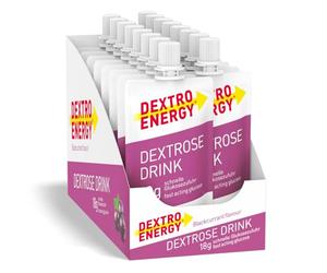 Dextro Energy Blackcurrant Flavour Dextrose Drink | 18g of Fast Acting Glucose | Liquid alternative to Dextro Glucose Tablets | Ready to Drink, Easy to Consume and Re-Sealable | 50ml Pack of 16