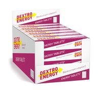 Dextro Energy Blackcurrant Glucose Tablets with Vitamin C, 47 g, 24 Packs, Energy Tablets, for a Quick Burst of Glucose