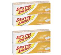 Dextro Energy Dextrose Tablets Orange Flavour 47G-PACK OF 4