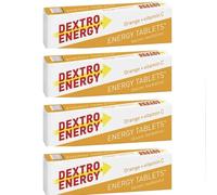 Dextro Energy Dextrose Tablets Orange Flavour 47G-PACK OF 4