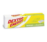 Dextro Energy Lemon Glucose Tablets with Vitamin C, 47 g, 24 Packs, Energy Tablets, for a Quick Burst of Glucose