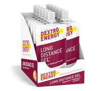 Dextro Energy Long Distance Gel Mango & Passion Fruit | Fast and Long-Lasting Energy Supply | Developed for Intensive, Long Endurance Exercise | Easy to Consume Continuous Carbohydrates | Pack of 12