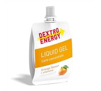 Dextro Energy Non-Sticky Orange Liquid Energy Gel, Pack of 12