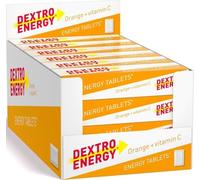 Dextro Energy Orange Tablets with Vitamin C, 47 g, Pack of 24, for a Quick Burst of Glucose