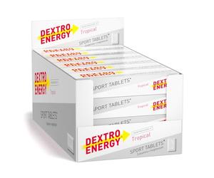 Dextro Energy Sport Tablets | Fast Acting Carbohydrates for a Quick Burst of Glucose | With 3 Vitamins and Magnesium I Ideal on the Go | Vegan 47g | (Pack of 24)