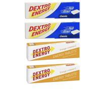 Dextro Energy Tablets Multipack, 4 x 47g - Orange & Classic